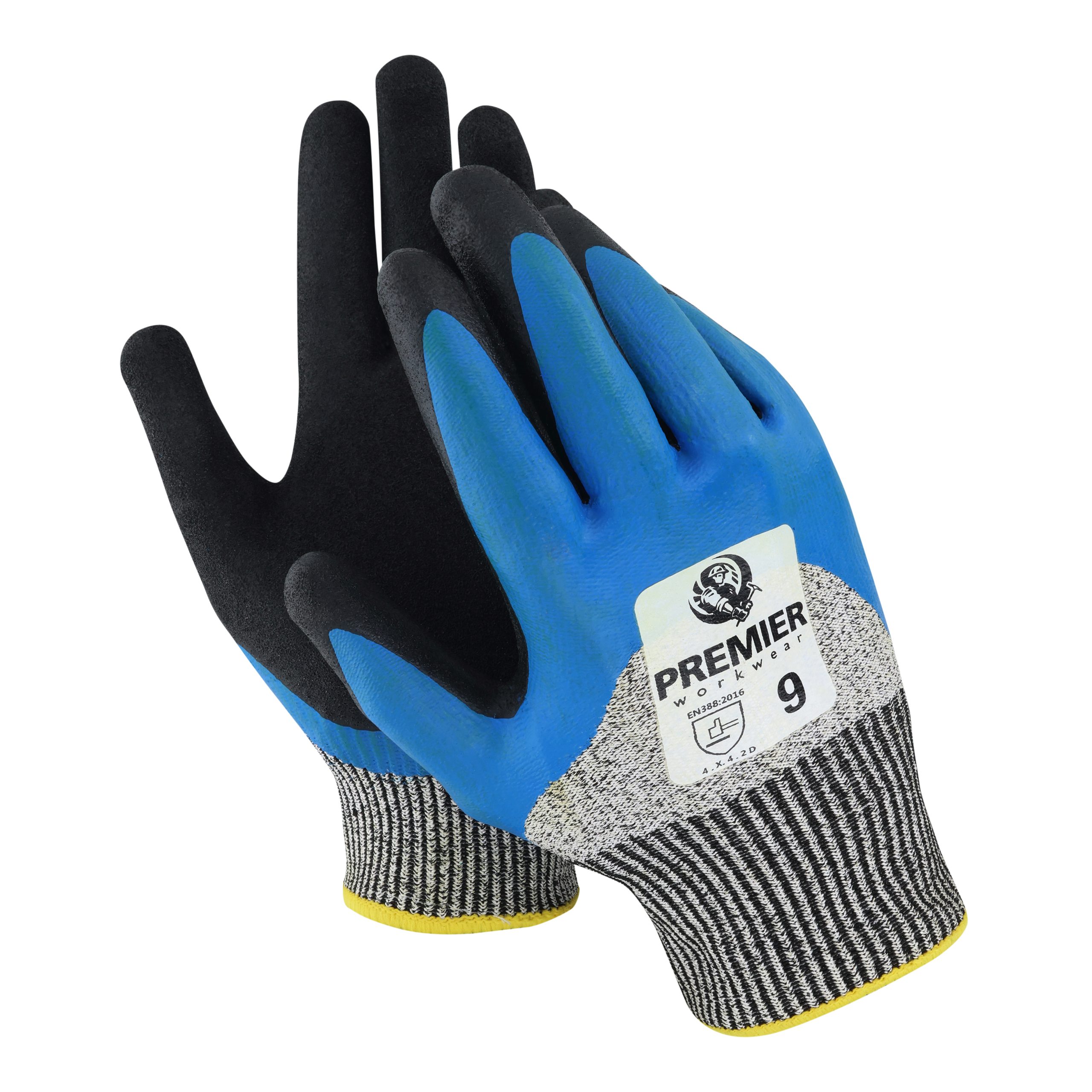 CB NBR Cut-Resistant Gloves – Nitrile Grip for Wet & Dry Use
